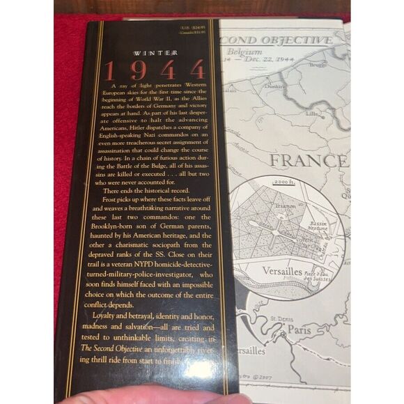 Signed Autographed 1st Edition Hardcover Book The Second Objective by Mark Frost - Picture 9 of 16